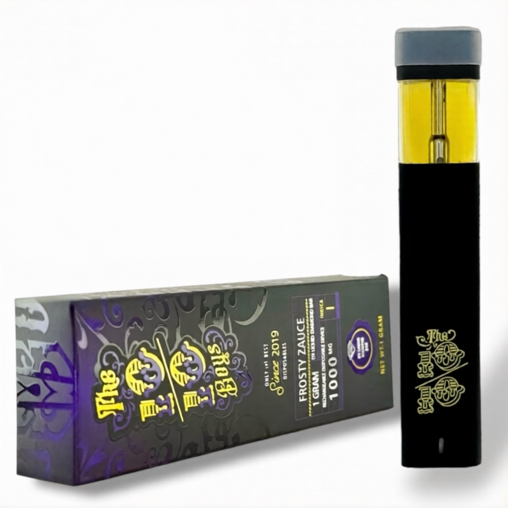e585dn5t1srmt0cxdqvsgapggg The 10/10 Boys 1g Frosty Zauce rechargeable disposable vape