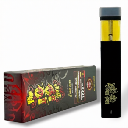 The 10/10 Boys 1g Cherry Haze rechargeable disposable vape